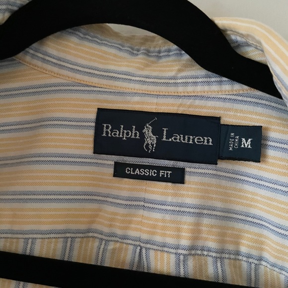 Vintage Ralph Lauren Dad striped button up - Picture 3 of 4
